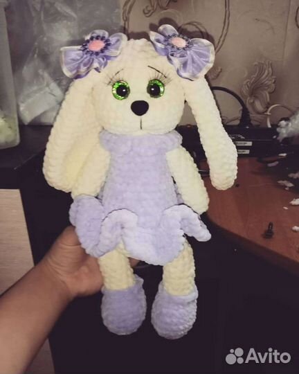 Зайка крючком