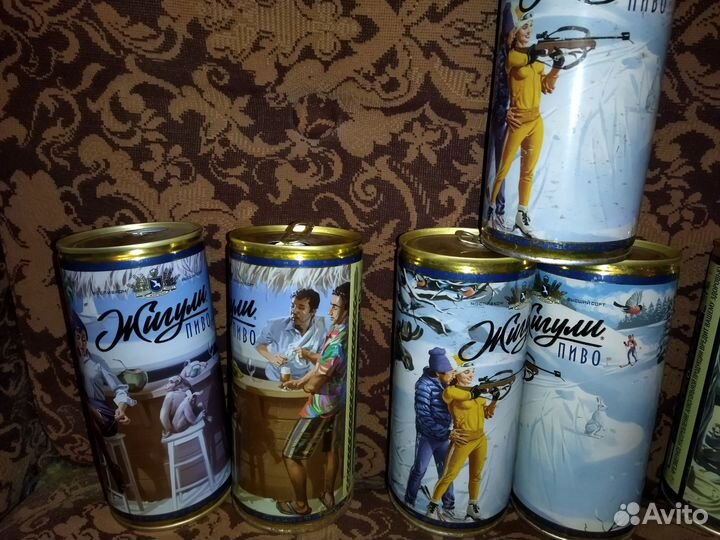 Банка пиво Жигули Барное Валерий Барыкин