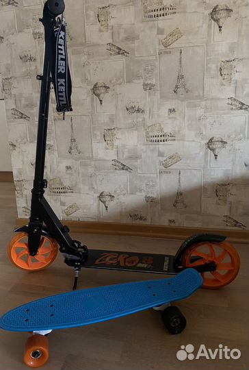 Самокат Kettler Zero 8 (пениборд в подарок)