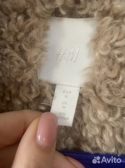 Дубленка из искуственного меха H&M