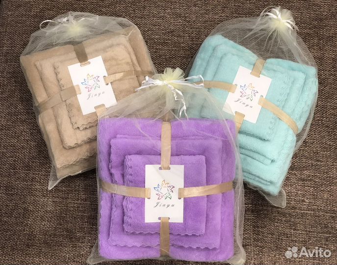 Набор полотенец из микрофибры новое