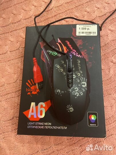 Игровая мышь bloody a6