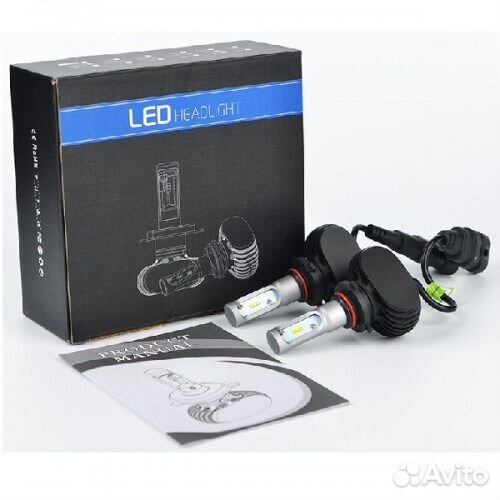 Светодиодные лампы S1 CSP Chip на все авто