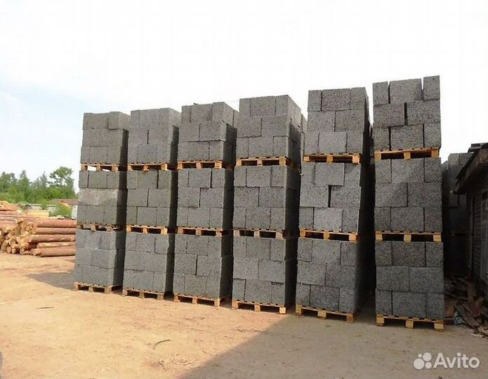 Арболитовые блоки без облицовки