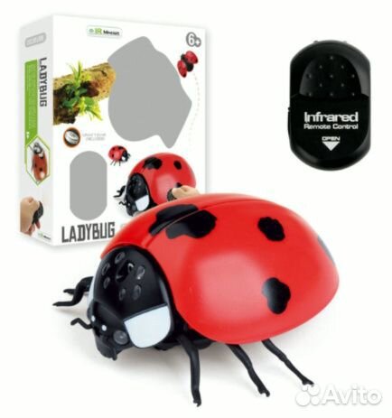 Игрушка - божья коровка на инфракрасном управлении