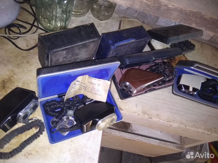 Ретро коллекция электробритв