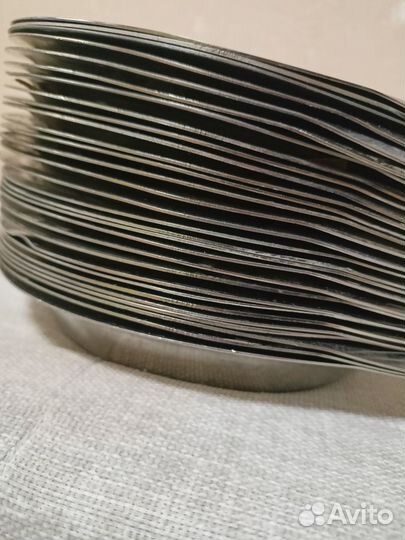 Тарелка нержавейка для вторых блюд СССР