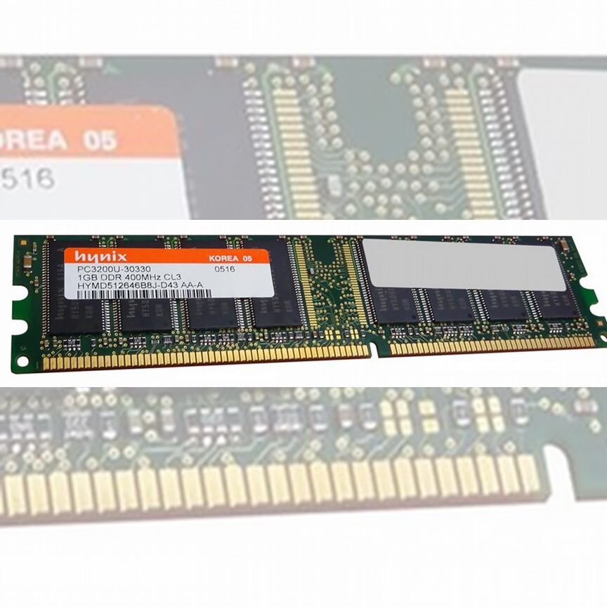 [HYMD512726B8J-D43] Оперативная Память Hynix 1gb Hymd512726b8j-D43