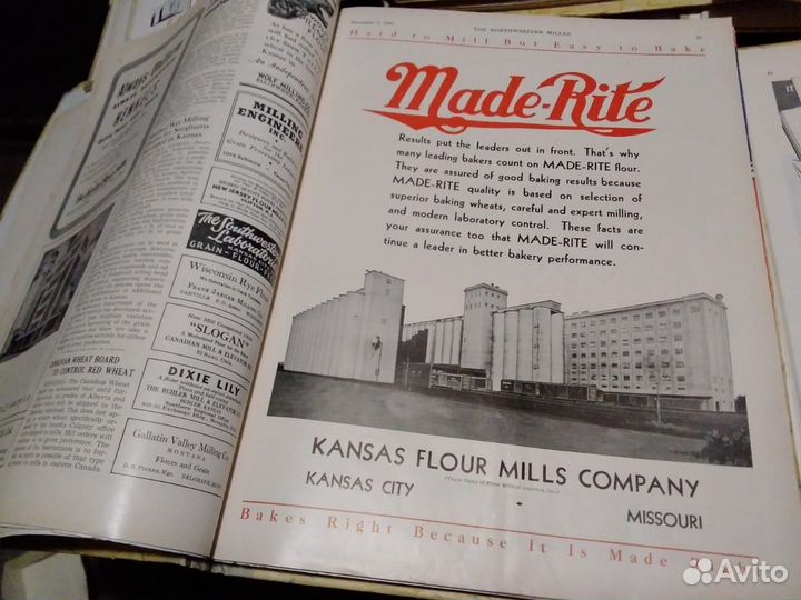 Журнал подшивк США the northwestern miller 46г-55г