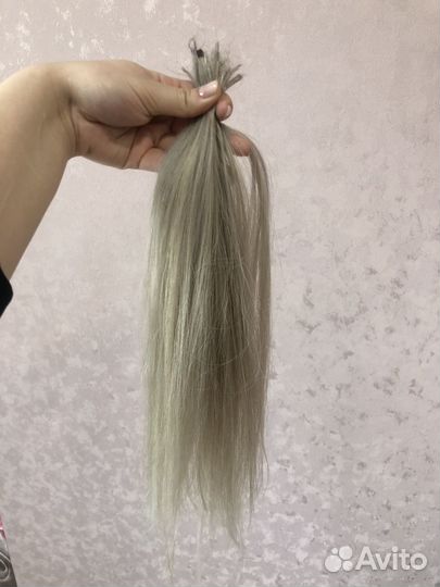 Волосы для наращивания натуральные бу