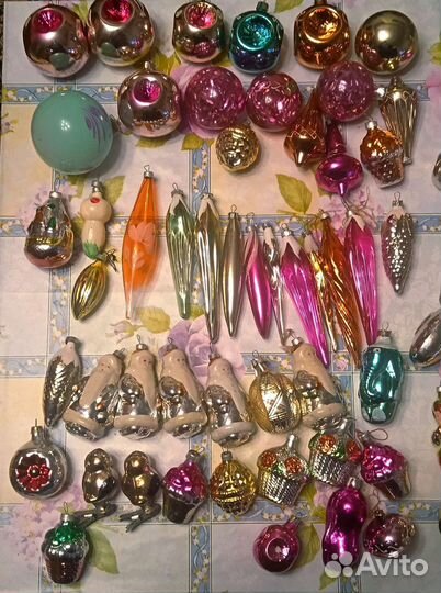 Елочные игрушки СССР