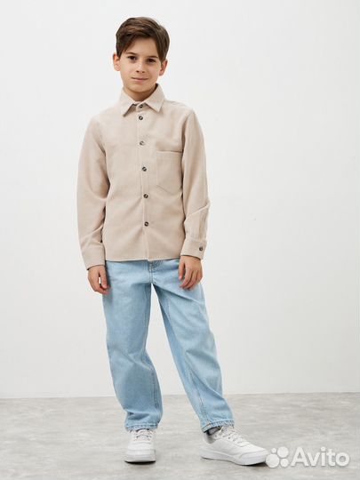 Вельветовая рубашка