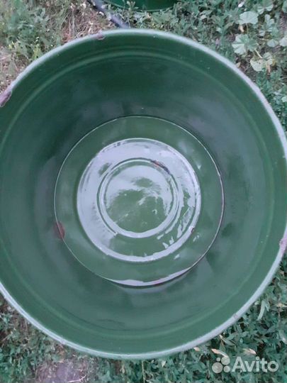 Набор эмалированных кастрюль СССР