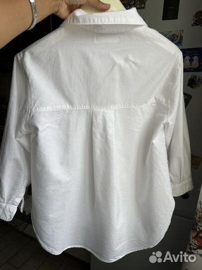 Рубашка zara для девочки 140