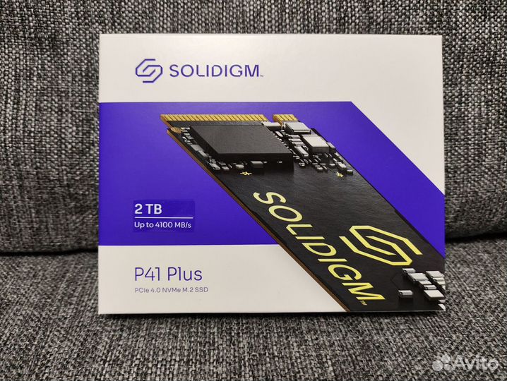 SSD накопитель Solidigm P41 Plus M.2 2280 2 тб