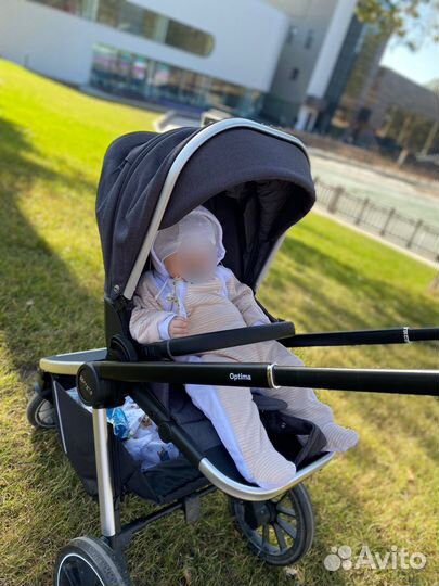 Коляска 2 в 1 carello optima
