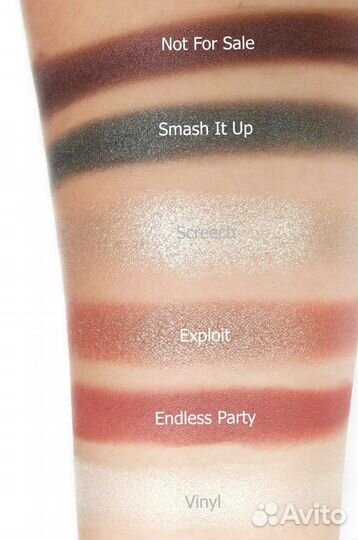 Палетка теней nars 