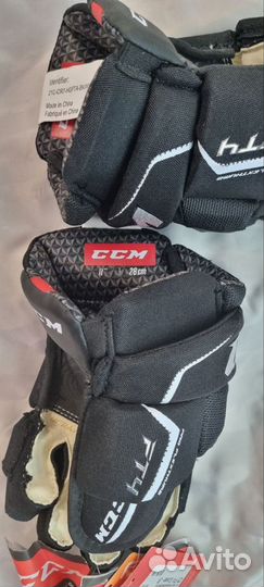 Перчатки хоккейные CCM jetspeed FT4 JR11