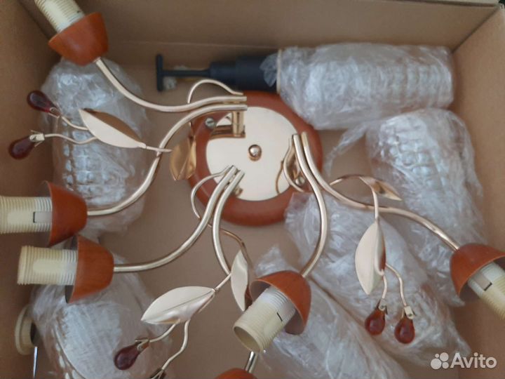 Люстра потолочная светильник 6 ламп