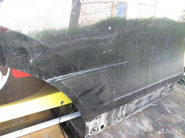 VW Touareg 2010- Дверь задняя правая (черная )