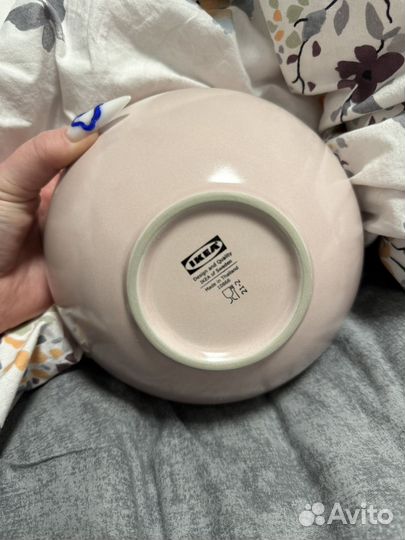 Тарелка суповая IKEA