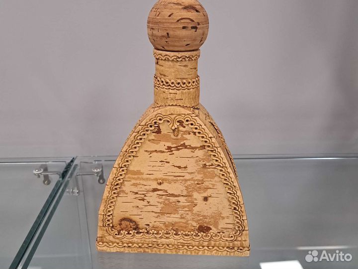 Коньячный Набор из бересты: Штоф, Рюмки