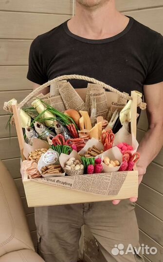 Съедобные мужские букеты. Подарки мужчинам