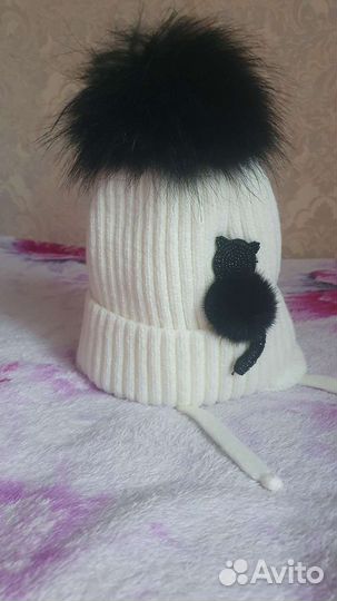 Шапка для девочки новая