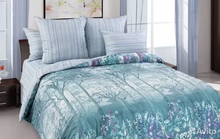 Постельное белье, подушки, одеяло, плед