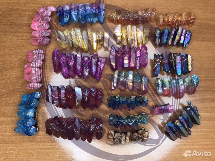 Украшение с кристаллами, заколка для волос