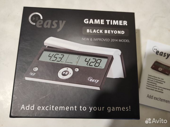 Электронные шахматные часы DGT Easy