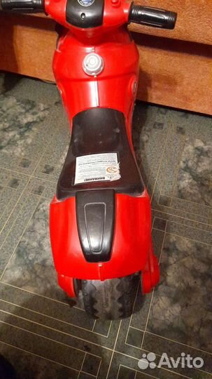 Детский мотоцикл беговел