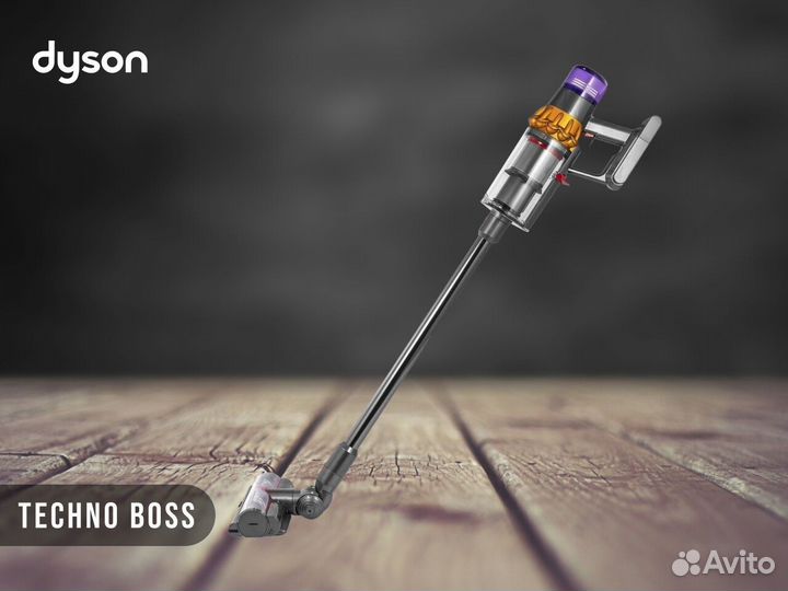 Пылесос Dyson V15 Detect Absolute Серый