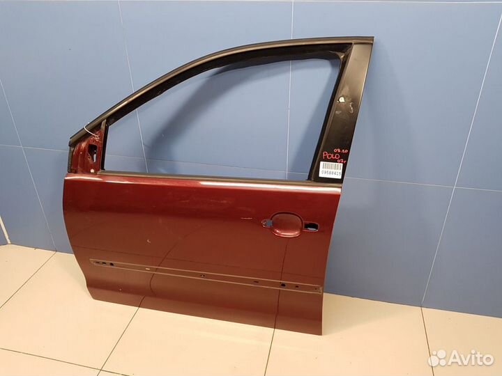 Дверь левая передняя Volkswagen Polo 2001-2009