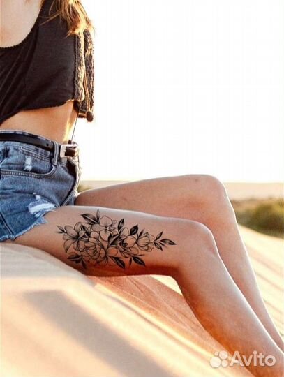 Временное, переводное тату в наличии