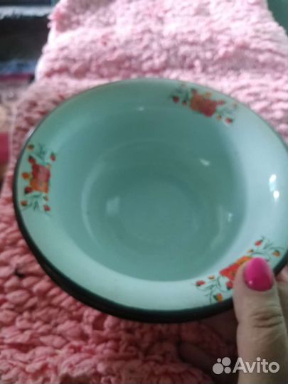 Миска эмалированные и алюминиевые СССР