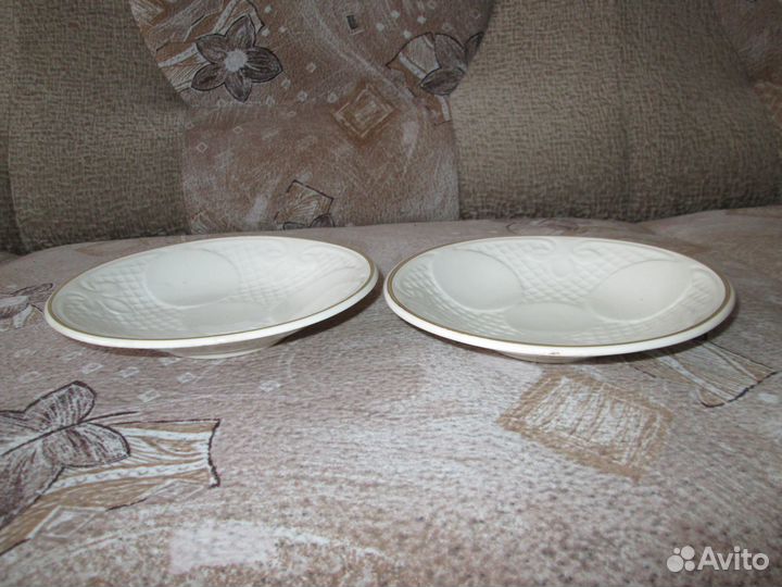 Блюдца керамические зик времен СССР