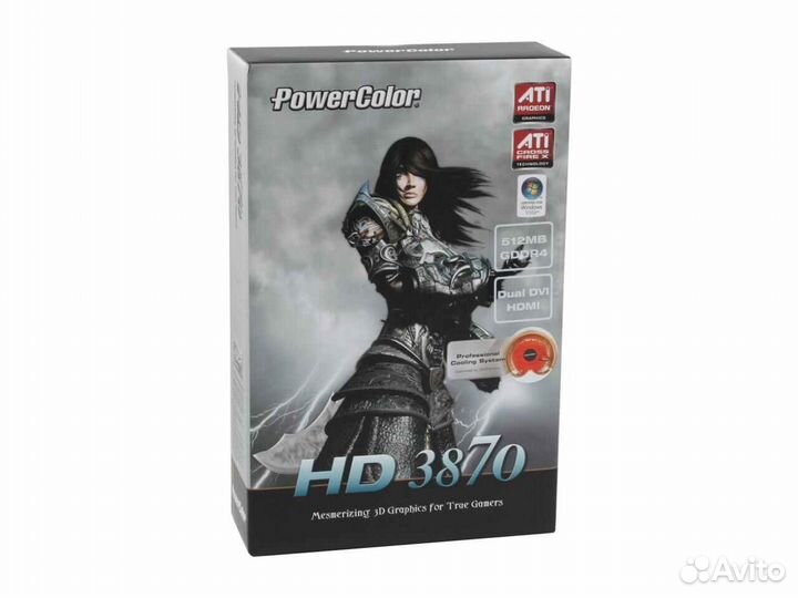 PowerColor Radeon HD 3870 512 Мб gddr