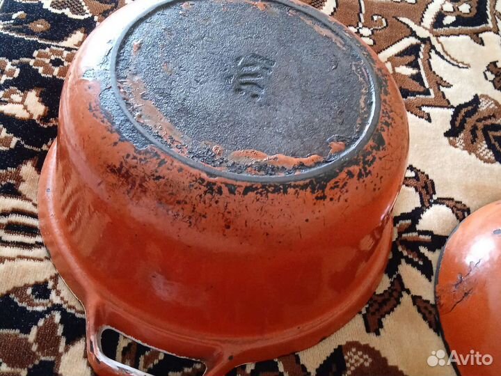 Кастрюля чугунная СССР