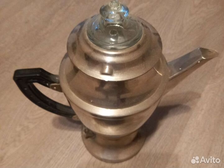 Чайник заварочный СССР мельхиор