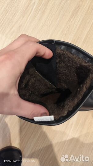 Сапоги кожаные рабочие мужские