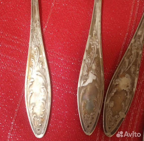 Вилка мельхиор