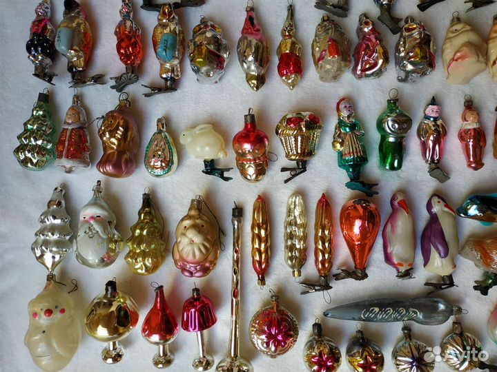Елочные игрушки СССР