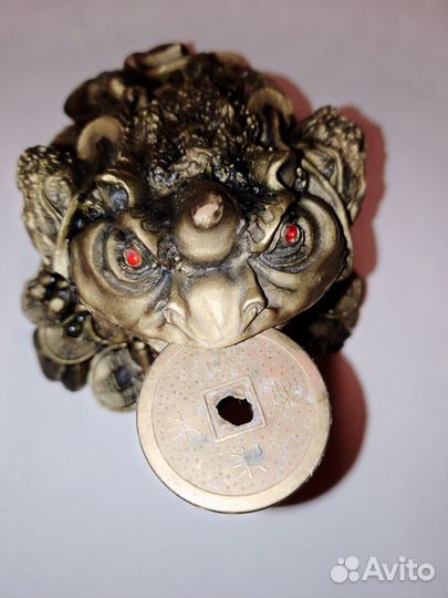 Фэншуй Жаба трехлапая+ Мини книжка в подарок