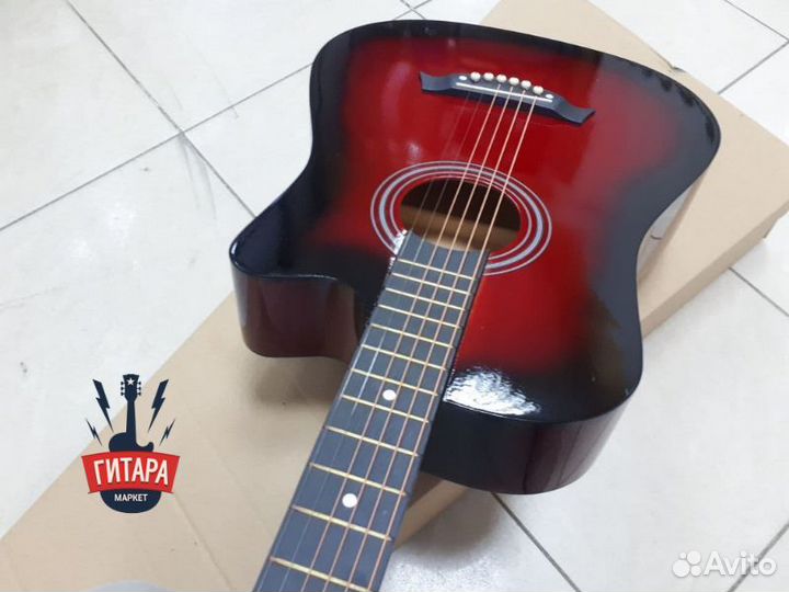 Гитара с анкером Belucci bc 3810 RDS