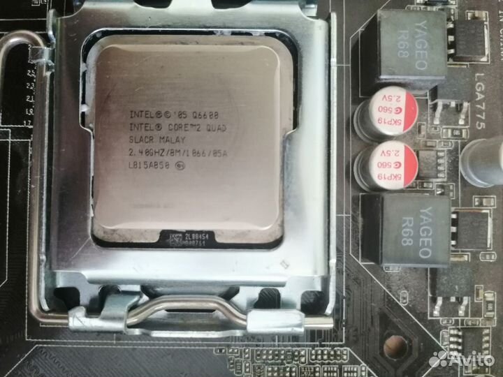 Сборка lga 775