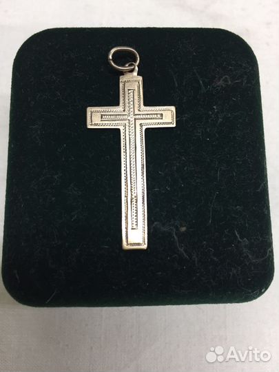 Крест золотой 56 проба царская