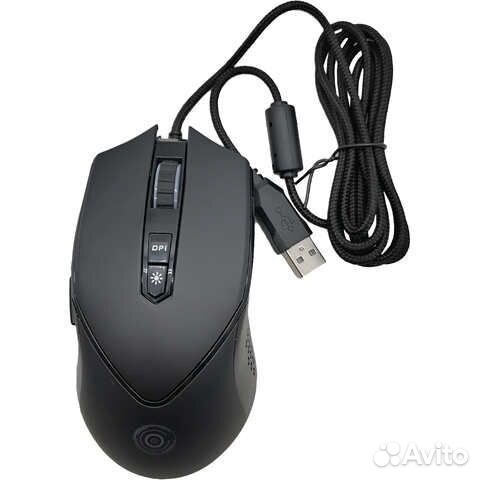 Мышь игровая проводная 7 кнопок подсветка 738G