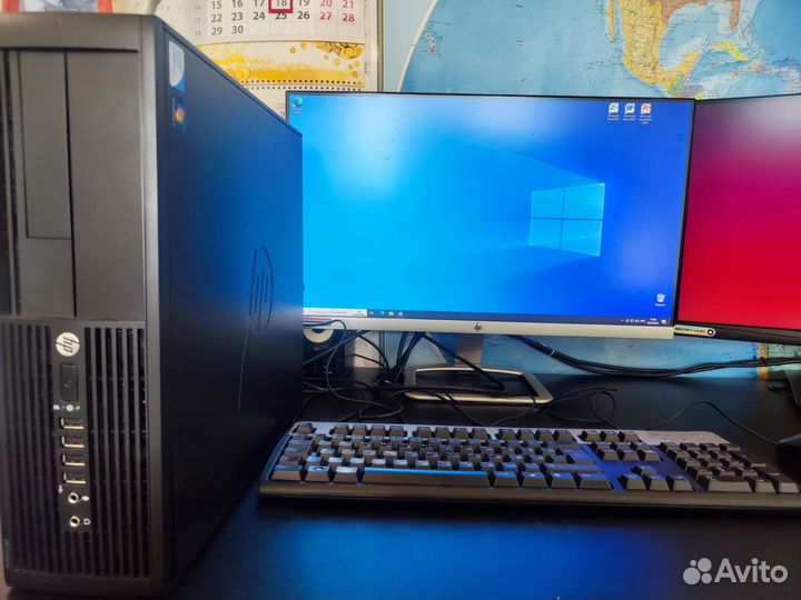 Офисный компьютер HP без монитора