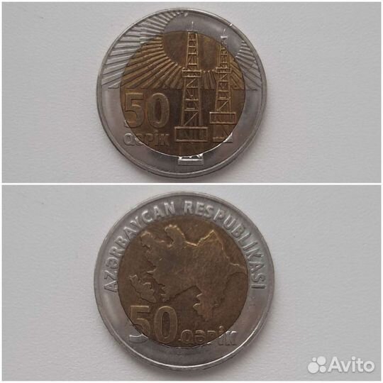 Монеты Египта, Азербайджана, оаэ